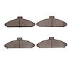 1551-0566-00 5000 Advanced Semi-Metallic Brake Pads, 1991-1992 Kia/Hyundai/Genesis, Position: Front - image 1