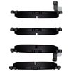 1551-0572-00 5000 Advanced Ceramic Brake Pads, 1992-2000 Lexus/Toyota/Scion, Position: Rear - image 2