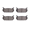 1551-0584-00 5000 Advanced Ceramic Brake Pads, 1993-2002 Ford/Lincoln/Mercury/Mazda, Position: Rear - image 1