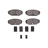 1551-0587-01 5000 Advanced Ceramic Brake Pads & Hardware Kit, 1993-1997 Infiniti/Nissan, Position: Front - image 1