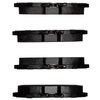 1551-0599-00 5000 Advanced Semi-Metallic Brake Pads, 1993-1998 Ford/Lincoln/Mercury/Mazda, Position: Rear - image 3
