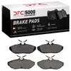 1551-0599-00 5000 Advanced Semi-Metallic Brake Pads, 1993-1998 Ford/Lincoln/Mercury/Mazda, Position: Rear - image 4