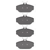 1551-0601-00 5000 Advanced Semi-Metallic Brake Pads, 1993-1998 Ford/Lincoln/Mercury/Mazda, Position: Front - image 2