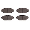 1551-0605-00 5000 Advanced Ceramic Brake Pads, 1993-1998 Lexus/Toyota/Scion, Position: Front - image 1