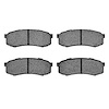 1551-0606-00 5000 Advanced Ceramic Brake Pads, Fits Select Multiple Makes/Models, Position: Rear - image 1