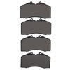 1551-0609-00 5000 Advanced Low-Metallic Brake Pads, 1986-1998 Porsche, Position: Front,Rear - image 2