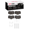 1551-0611-02 5000 Advanced Ceramic Brake Pads & Hardware Kit, 1991-1995 Lexus/Toyota/Scion, Position: Front - image 1