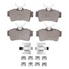 1551-0627-01 5000 Advanced Ceramic Brake Pads & Hardware Kit, 1994-2004 Ford/Lincoln/Mercury/Mazda, Position: Rear - image 2