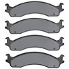 1551-0655-00 5000 Advanced Semi-Metallic Brake Pads, 1995-2007 Ford/Lincoln/Mercury/Mazda, Position: Fr,Front - image 2