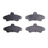 1551-0661-00 5000 Advanced Low-Metallic Brake Pads, 1995-2000 Ford/Lincoln/Mercury/Mazda, Position: Rear - image 2