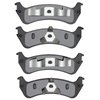 1551-0667-00 5000 Advanced Semi-Metallic Brake Pads, 1995-2002 Ford/Lincoln/Mercury/Mazda, Position: Rear - image 2