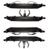 1551-0667-00 5000 Advanced Semi-Metallic Brake Pads, 1995-2002 Ford/Lincoln/Mercury/Mazda, Position: Rear - image 3