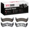 1551-0667-00 5000 Advanced Semi-Metallic Brake Pads, 1995-2002 Ford/Lincoln/Mercury/Mazda, Position: Rear - image 4