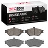 1551-0678-00 5000 Advanced Semi-Metallic Brake Pads, 1995-1997 Ford/Lincoln/Mercury/Mazda, Position: Front - image 4