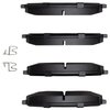 1551-0680-00 5000 Advanced Ceramic Brake Pads, 1996-2008 Multiple Makes/Models, Position: Front - image 3