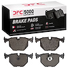 1551-0683-00 5000 Advanced Low-Metallic Brake Pads, 1991-2008 Multiple Makes/Models, Position: Rear - image 1