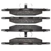 1551-0687-00 5000 Advanced Low-Metallic Brake Pads, 1996-1999 Audi/Volkswagen, Position: Front - image 3
