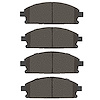 1551-0691-00 5000 Advanced Ceramic Brake Pads, 1996-2017 Multiple Makes/Models, Position: Front - image 1