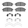 1551-0691-01 5000 Advanced Ceramic Brake Pads & Hardware Kit, 2002-2017 Multiple Makes/Models, Position: Front - image 2