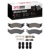 1551-0702-03 5000 Advanced Low-Metallic Brake Pads & Hardware Kit, 1997-2004 Multiple Makes/Models, Position: Front - image 1