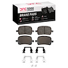 1551-0707-01 5000 Advanced Ceramic Brake Pads & Hardware Kit, 1997-2004 Lexus/Toyota/Scion, Position: Front - image 1