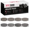 1551-0734-00 5000 Advanced Semi-Metallic Brake Pads, 1995-2005 Mitsubishi Fuso, Position: Fr,Rr - image 4