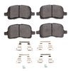 1551-0741-01 5000 Advanced Ceramic Brake Pads & Hardware Kit, 1998-2002 Multiple Makes/Models, Position: Front - image 2