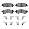 1551-0757-01 5000 Advanced Semi-Metallic Brake Pads & Hardware Kit, 1999-2005 Ford/Lincoln/Mercury/Mazda, Position: Rear - image 2