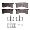 1551-0769-01 5000 Advanced Semi-Metallic Brake Pads & Hardware Kit, Fits Select Multiple Makes/Models, Position: Fr & Rr,Fr,Fron - image 2