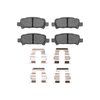 1551-0770-02 5000 Advanced Ceramic Brake Pads & Hardware Kit, 1998-2009 Subaru, Position: Rear - image 1