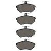 1551-0780-00 5000 Advanced Low-Metallic Brake Pads, 1980-1997 Audi/Volkswagen, Position: Front - image 2