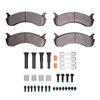 1551-0786-01 5000 Advanced Semi-Metallic Brake Pads & Hardware Kit, Fits Select Multiple Makes/Models, Position: Rear,Fr & Rr,Fr - image 2