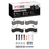 1551-0786-21 5000 Advanced Semi-Metallic Brake Pads & Hardware Kit, Fits Select Ford/Lincoln/Mercury/Mazda, Position: Rear