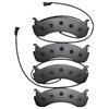 1551-0786-30 5000 Advanced Semi-Metallic Brake Pads, Fits Select Ford/Lincoln/Mercury/Mazda, Position: Front - image 2