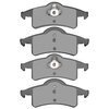 1551-0791-00 5000 Advanced Semi-Metallic Brake Pads, 1999-2004 Mopar, Position: Rear - image 2