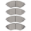 1551-0797-00 5000 Advanced Ceramic Brake Pads, 1999-2017 GM, Position: Front - image 1