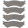 1551-0802-00 5000 Advanced Semi-Metallic Brake Pads, 1999-2007 Ford/Lincoln/Mercury/Mazda, Position: Rear - image 2