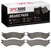 1551-0802-00 5000 Advanced Semi-Metallic Brake Pads, 1999-2007 Ford/Lincoln/Mercury/Mazda, Position: Rear - image 4