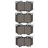 1551-0812-00 5000 Advanced Ceramic Brake Pads, 2000-2002 Lexus/Toyota/Scion, Position: Front - image 1