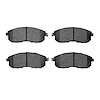 1551-0815-00 5000 Advanced Ceramic Brake Pads, 1999-2013 Infiniti/Nissan, Position: Front - image 1