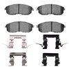 1551-0815-02 5000 Advanced Ceramic Brake Pads & Hardware Kit, 1999-2013 Infiniti/Nissan, Position: Front - image 2