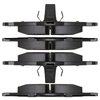 1551-0819-00 5000 Advanced Low-Metallic Brake Pads, 2000-2006 GM, Position: Front - image 3