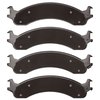 1551-0821-00 5000 Advanced Semi-Metallic Brake Pads, 2000-2002 Mopar, Position: Front - image 2