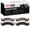 1551-0821-00 5000 Advanced Semi-Metallic Brake Pads, 2000-2002 Mopar, Position: Front - image 4