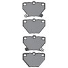 1551-0823-00 5000 Advanced Ceramic Brake Pads, 2000-2008 Multiple Makes/Models, Position: Rear - image 2