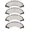 1551-0825-00 5000 Advanced Semi-Metallic Brake Pads, Fits Select GM, Position: Fr,Front,Rr - image 2