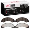 1551-0825-00 5000 Advanced Semi-Metallic Brake Pads, Fits Select GM, Position: Fr,Front,Rr - image 4