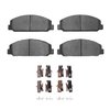 1551-0827-01 5000 Advanced Semi-Metallic Brake Pads & Hardware Kit, Fits Select GM, Position: Fr,Front,Rr - image 2