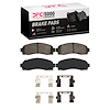 1551-0833-01 5000 Advanced Ceramic Brake Pads & Hardware Kit, 2002-2012 Multiple Makes/Models, Position: Front - image 1