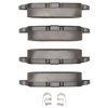 1551-0835-00 5000 Advanced Ceramic Brake Pads, 2000-2010 Multiple Makes/Models, Position: Rear - image 3